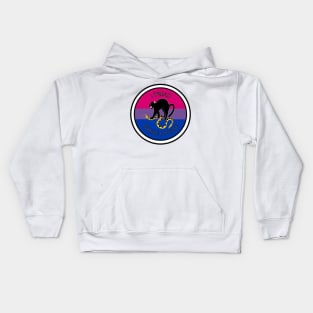 I Tread Where I Please - Bisexual Kids Hoodie